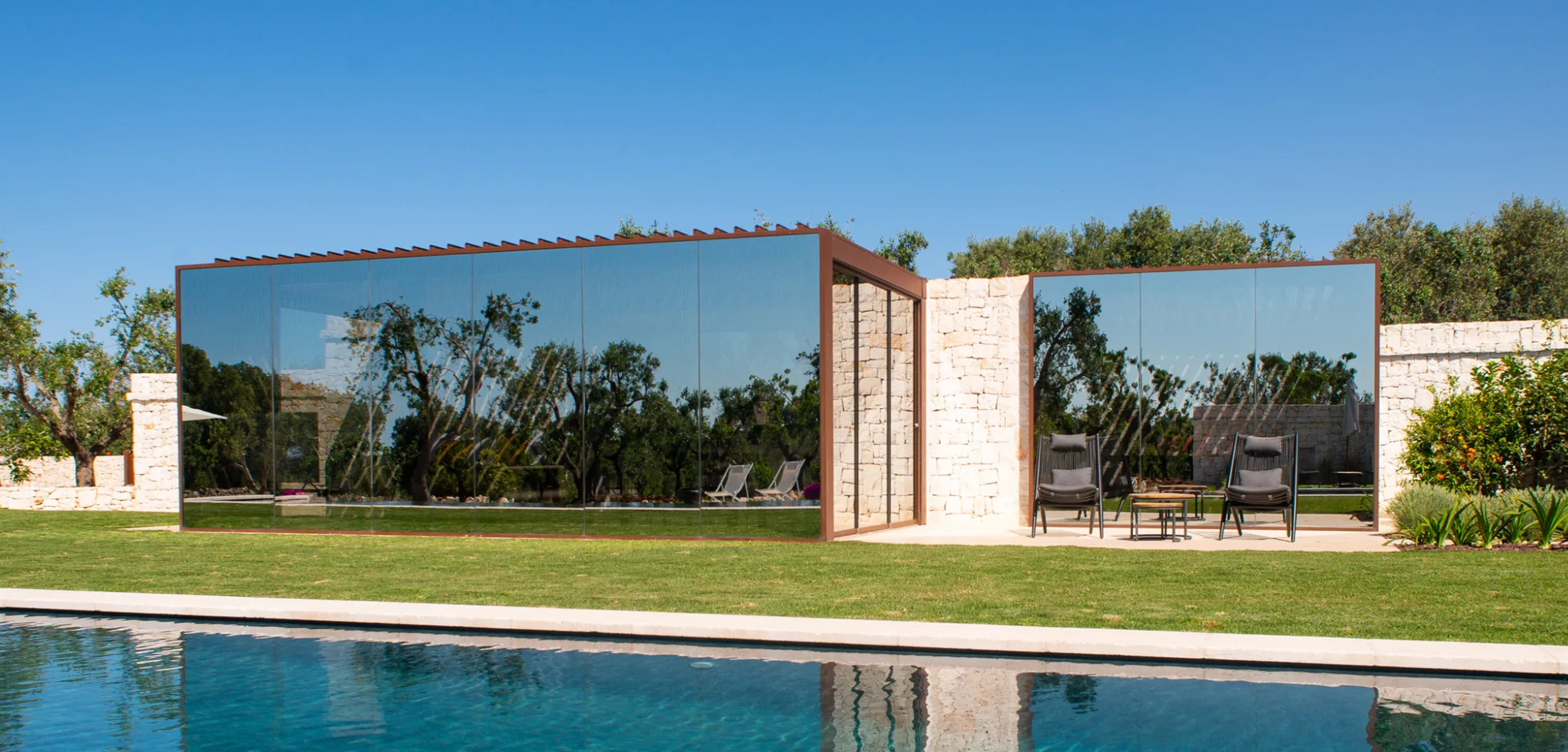 pergole bioclimatiche PRATIC CONNECT: Privacy avanzata